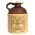 Vintage-style ceramic whiskey jug labeled Bill Collins Old No. 69 Fine Sour Mash Whiskey with cork top