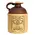 Vintage-style ceramic whiskey jug labeled Bill Collins Old No. 69 Fine Sour Mash Whiskey with cork top