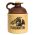 Firewater moonshine jug with bold black fire-breathing dragon logo on a two-tone ceramic jug, shown in a clean product-style image for e-commerce use.
